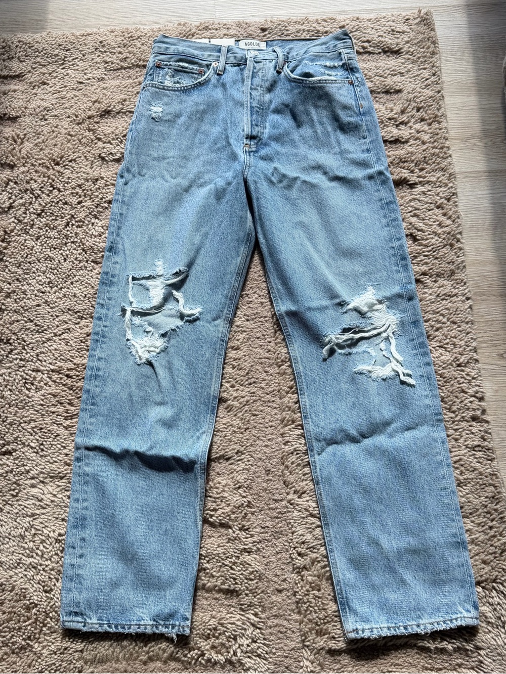 NWT AGOLDE 90’s Jean Mid Rise Loose Fit